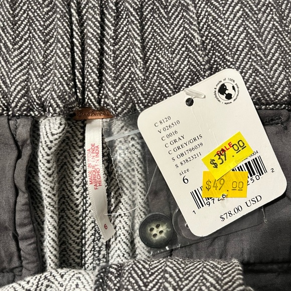 Free People Gray Mini Skirt - Picture 7 of 7